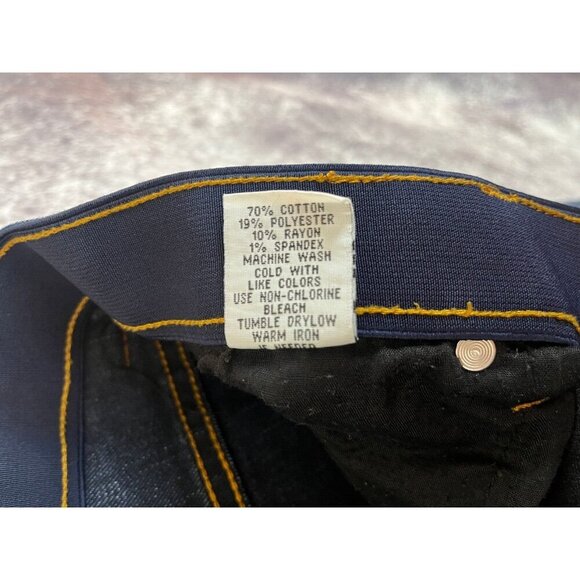 Rods.com Jeans Women 9/10 x 34 Blue Distressed Western Rodeo Embroidered Studded - Picture 13 of 13